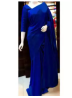 Japani Silk Saree for Women- Navy Blue
