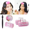 (Mango) Since the adhesive rollers Curlers plastic curl tool volume hair clips Lash rollers - A smal