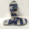Men's Casual Slippers sandal (white & blue )