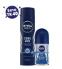 Nivea Men Deodrant Cool Kick Spray 150ml and Roll on 50ml Combo Offer