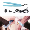 Portable Mini Electric Hair Straightener Flat Irons Curling Ceramic Salon