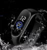 Touch LED Sports Watch Waterproof for Unisex Silicone Smart Fashion watch