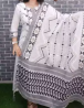 Unstitch Cotton Three pice for women screen Printed Shalwar Kameez orna 3 pices