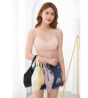 Women ice silk Underwear Tube Tops Sexy Solid Color Top Fashion Push Up Comfort Bra Female Traceless