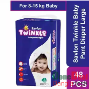 Twinkle_Baby Pant Diaper Large (8-15kg)- 48 pcs