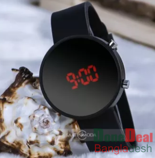 Round shape LED Digital Watch