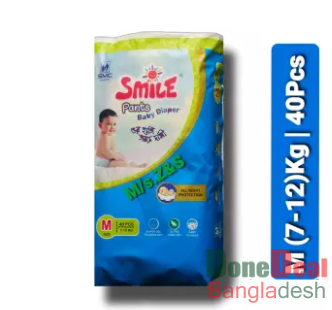 Smile Baby Diaper Pant M (7-12)kg - 40pcs