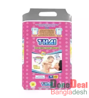Thai_Baby Diaper Pant M (5-12) kg 40 pcs