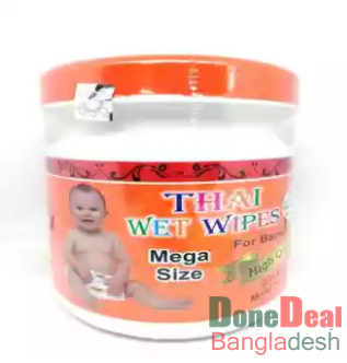 Thai Wet Wipes For Babies (Moist Tissue) 230 Pcs